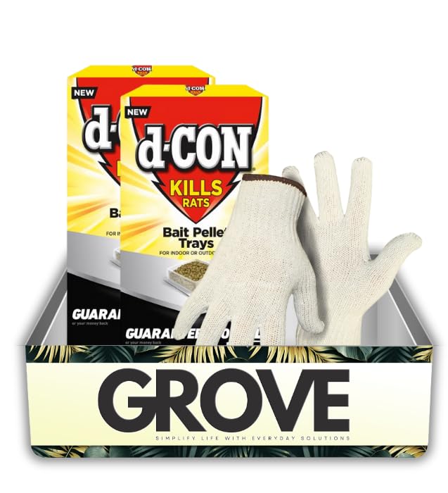 Amazon.com : 2X d-CON Toxic Bait Tray Pellets for Mice and Rats 6
